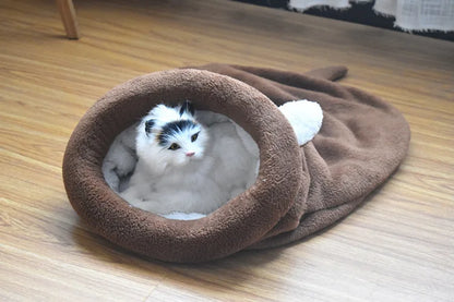Soft Cat Sleeping Bag Pet Bed House