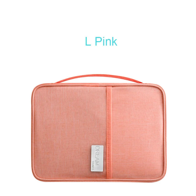 Family Passport Holder Waterproof Document Organizer