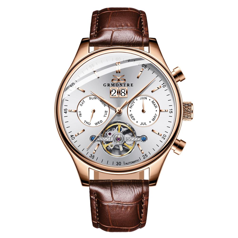 GRmontre tourbillon mechanical men watch