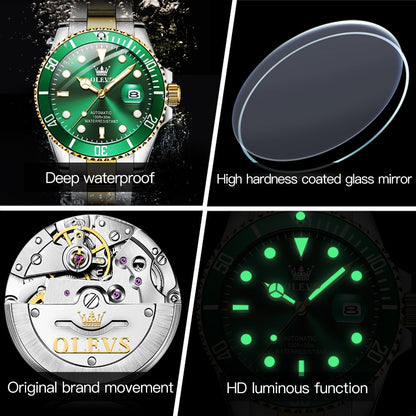 Automatic Watch Men Mechanical Movement Waterproof