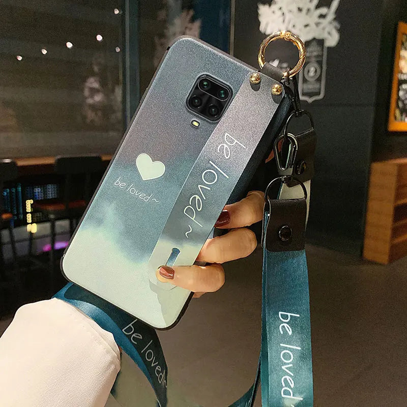 Mobile Phone Case – Neck Wrist Strap Lanyard Phone Holder Cover SoCouple Case For Xiaomi