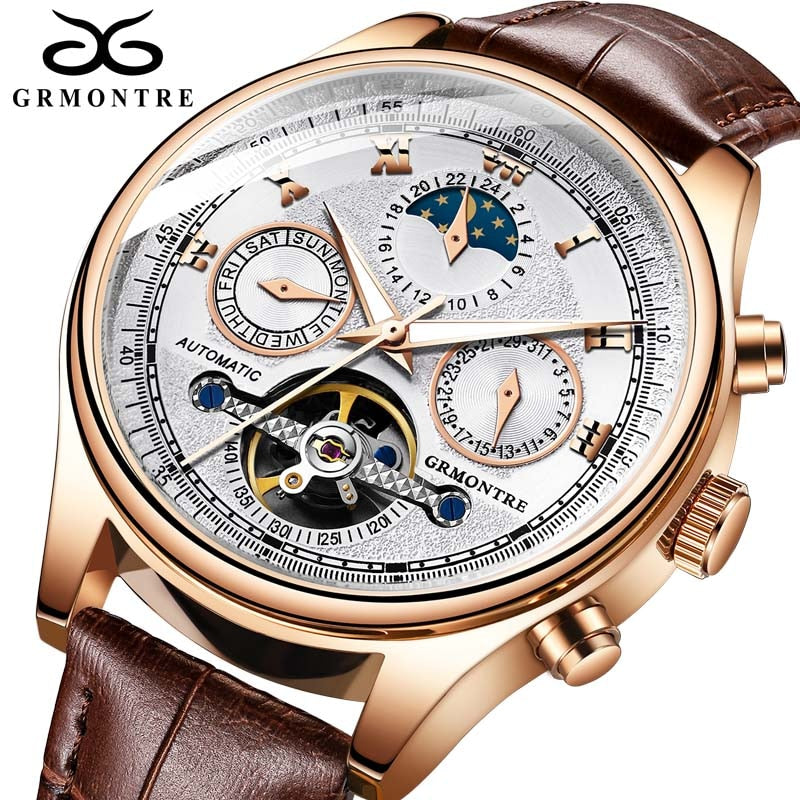 GRmontre tourbillon mechanical men watch