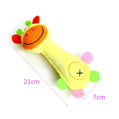 Animal Plush Squeaky Dog Toy