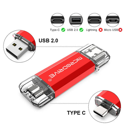 2-in-1 USB Type-C OTG Flash Drive