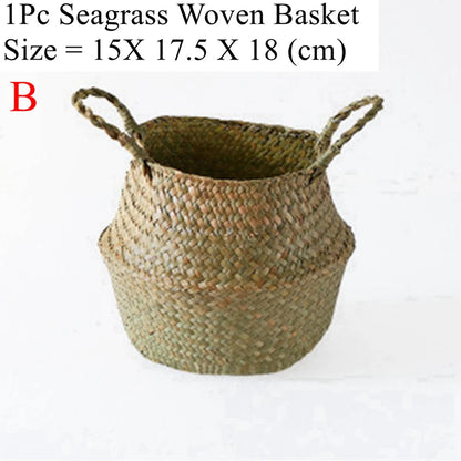 Seagrass Wicker Storage Basket