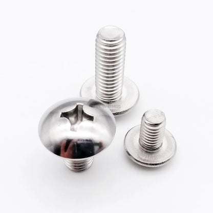 304 Stainless Steel Phillips Truss Head Screws