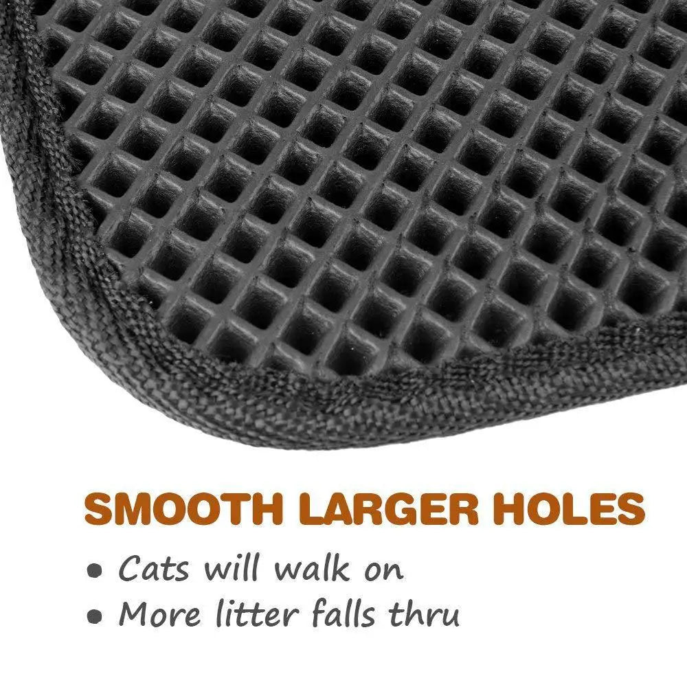 Double-Layer Cat Litter Mat