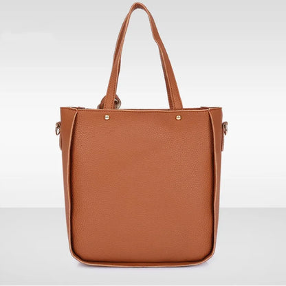 PU Leather Handbag Set