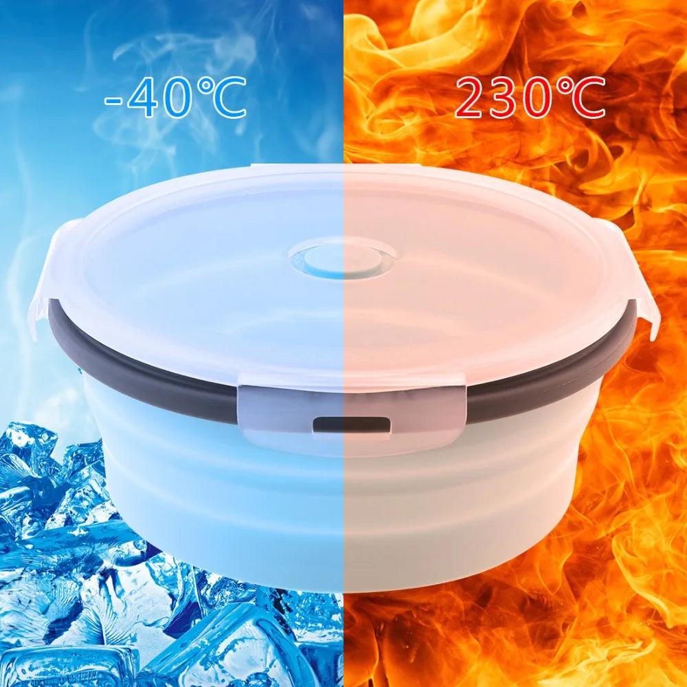 Collapsible Silicone Lunch Box