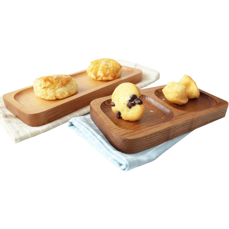 Japan Style Wood Dessert Eco Plate