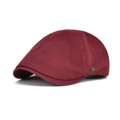 Cotton Newsboy Ivy Flat Cap
