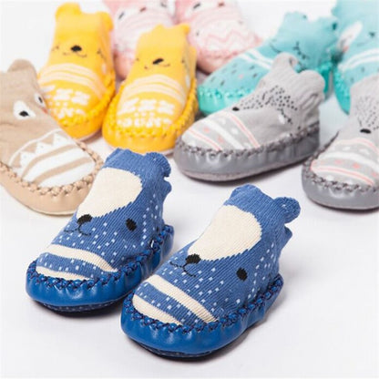 Infant First Walkers Leather Baby Shoes