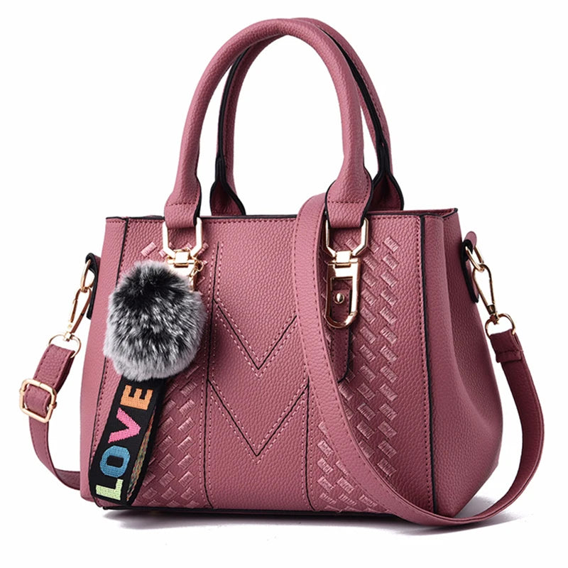 Embroidery Messenger Bag