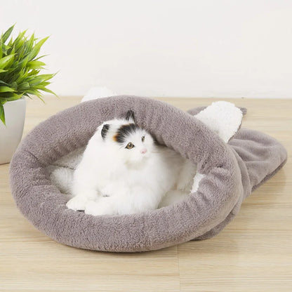 Soft Cat Sleeping Bag Pet Bed House
