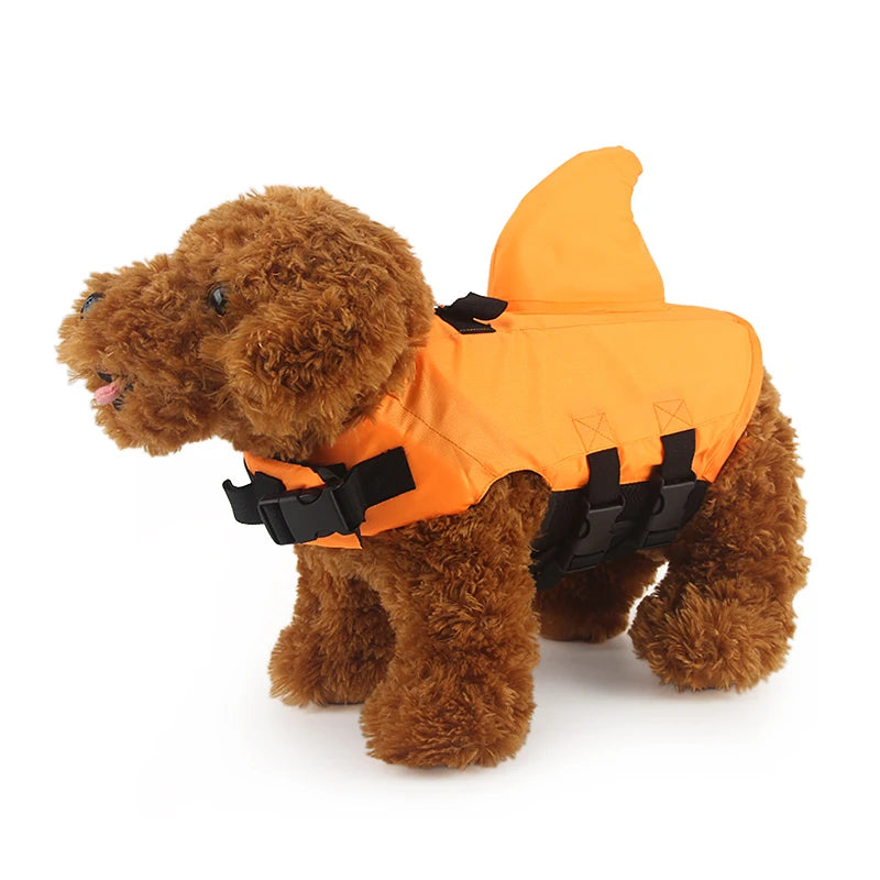 Shark Dog Life Jacket Swimming Vest