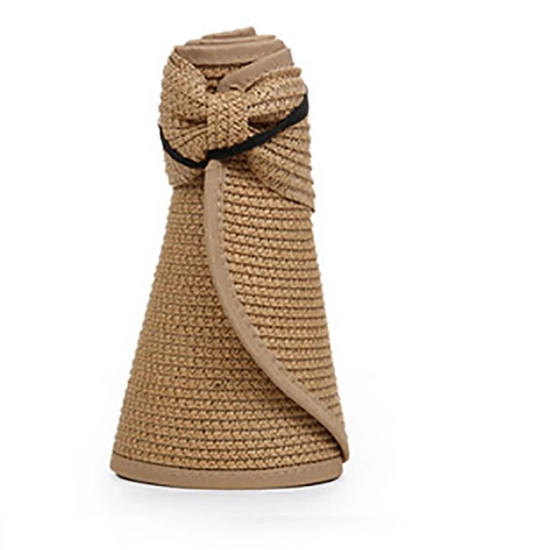 LaMaxPa Large Brim Hat Straw