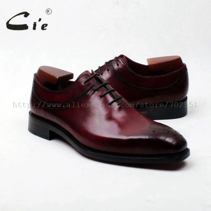 Cie Bespoke Custom Handmade Calf Leather Oxford Shoes