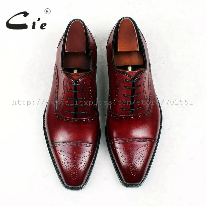 Cie Square Toe Custom Bespoke Men's Handmade Shoes