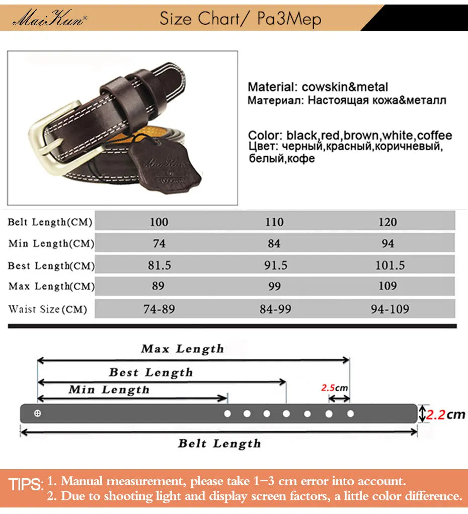 Genuine Leather Belt