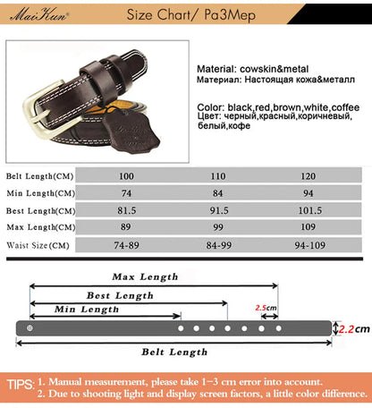 Genuine Leather Belt