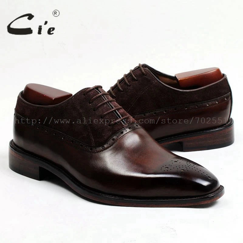 Cie Calf Leather Oxford Shoes