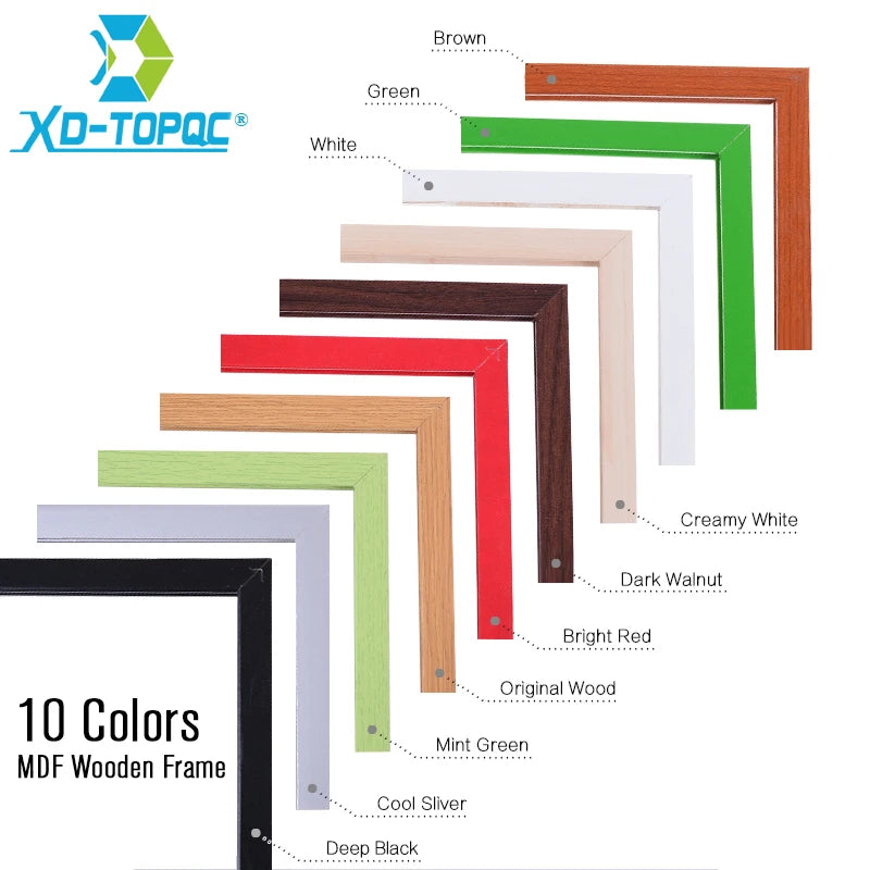 A3 Magnetic Dry Erase Whiteboard with Wooden Frame