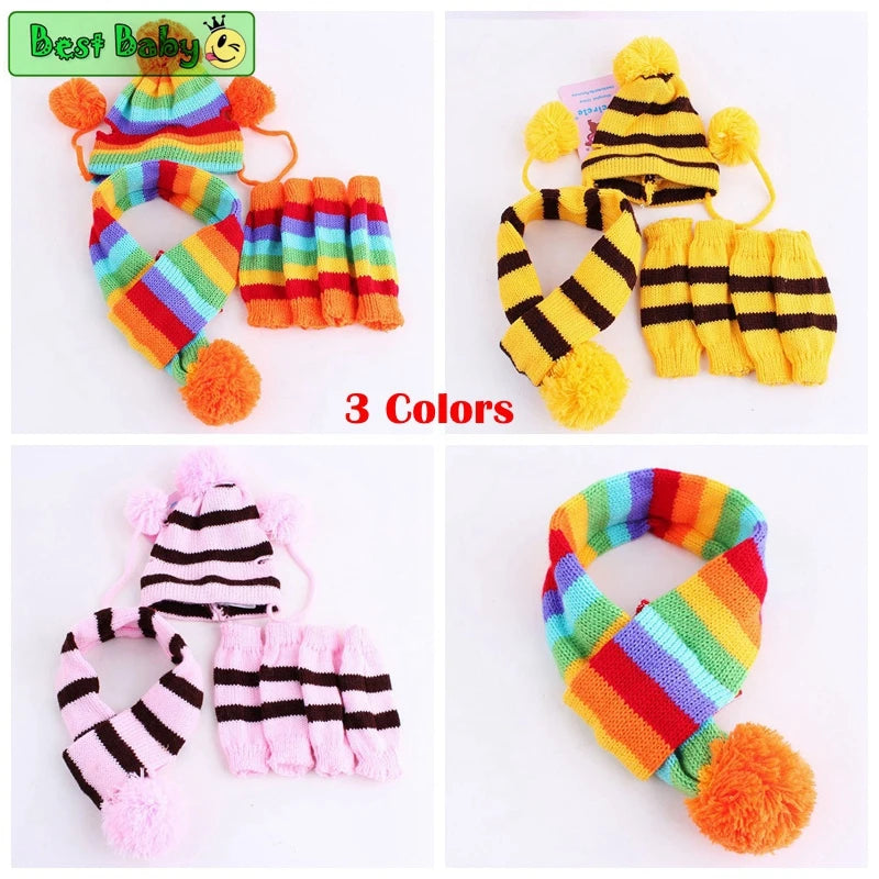 Winter Dog Accessories Set