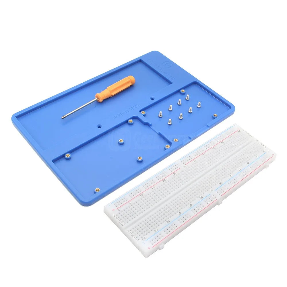 Raspberry Pi 3 B+ RAB Holder Breadboard ABS Case Education Platform