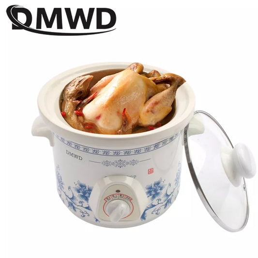 Dmwd 1.5L Household Electric Mini Slow Cooker