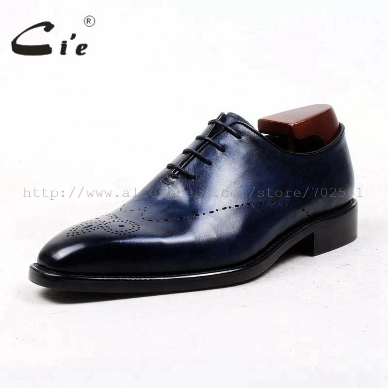 Cie Square Toe Whole Cut Handmade Bespoke Shoes