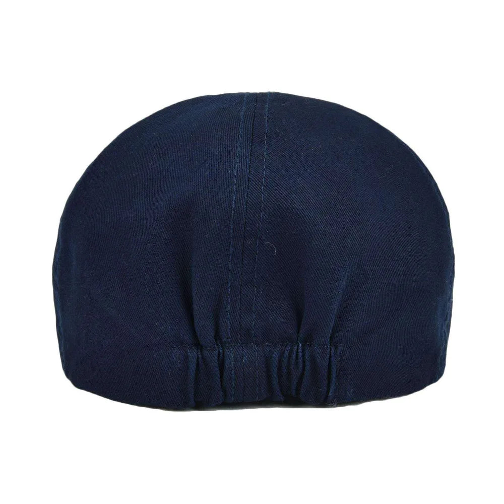 Cotton Newsboy Ivy Flat Cap