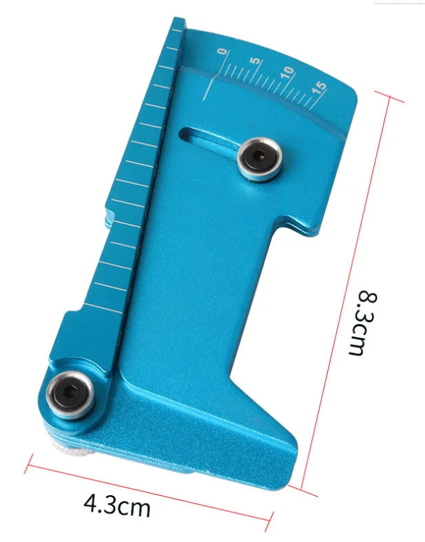 RC Car Ride Height & Camber Gauge