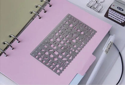 Stainless Steel Drawing Template Ruler