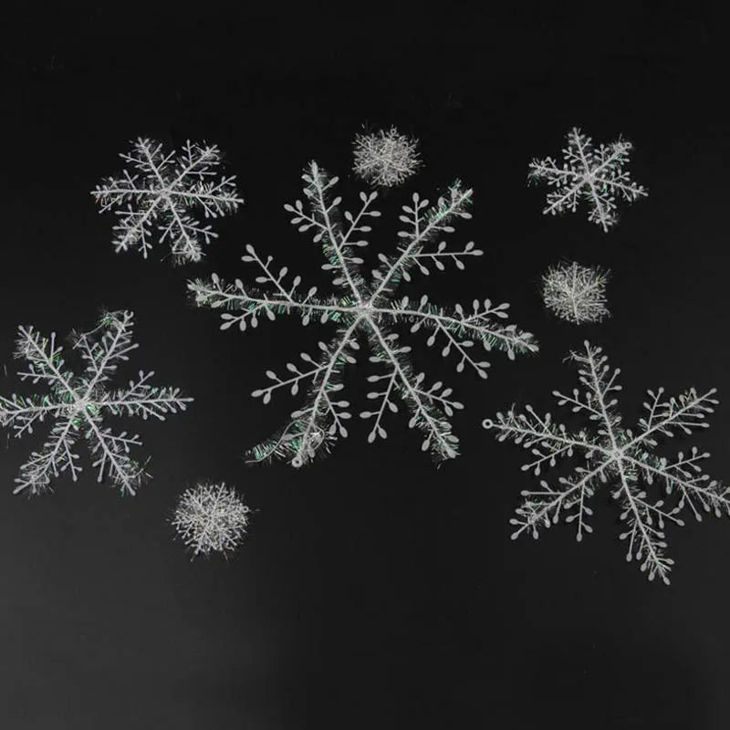 6cm 10cm 13cm 16cm 21cm 28cm Christmas Snow Flakes