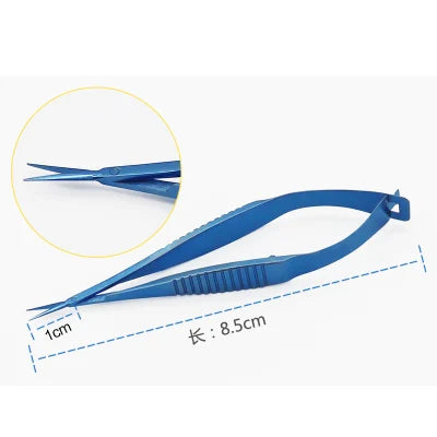 8.5cm Titanium Micro Surgical Scissors