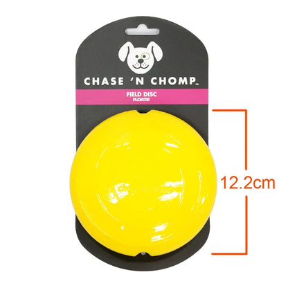 Interactive Squeaking Treat Dispensing Dog Disc