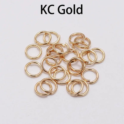50-200Pcs/lot 3-20 mm Split Rings Connectors For DIY Jewelry