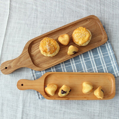 Japan Style Wood Dessert Eco Plate