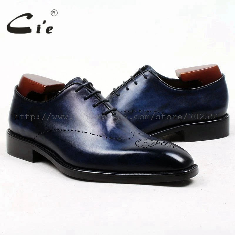 Cie Square Toe Whole Cut Handmade Bespoke Shoes