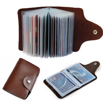 Genuine Leather Business Card Holder