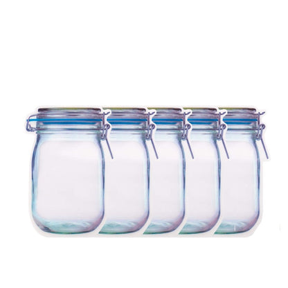 LMETJMA Reusable Jar Bags