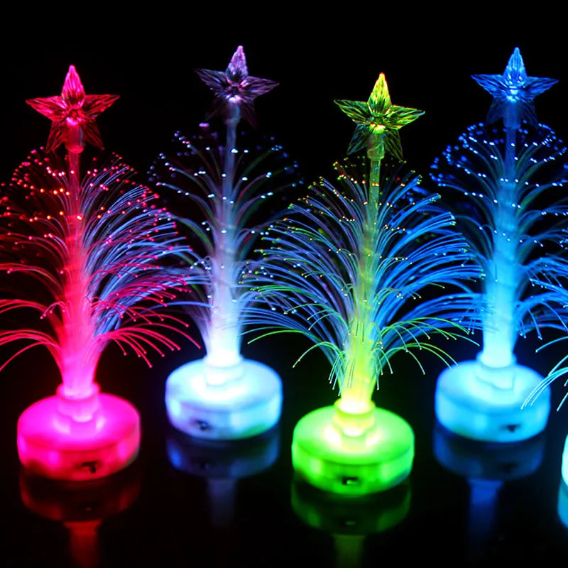 LED Colourful Fiber Optic Christmas Tree