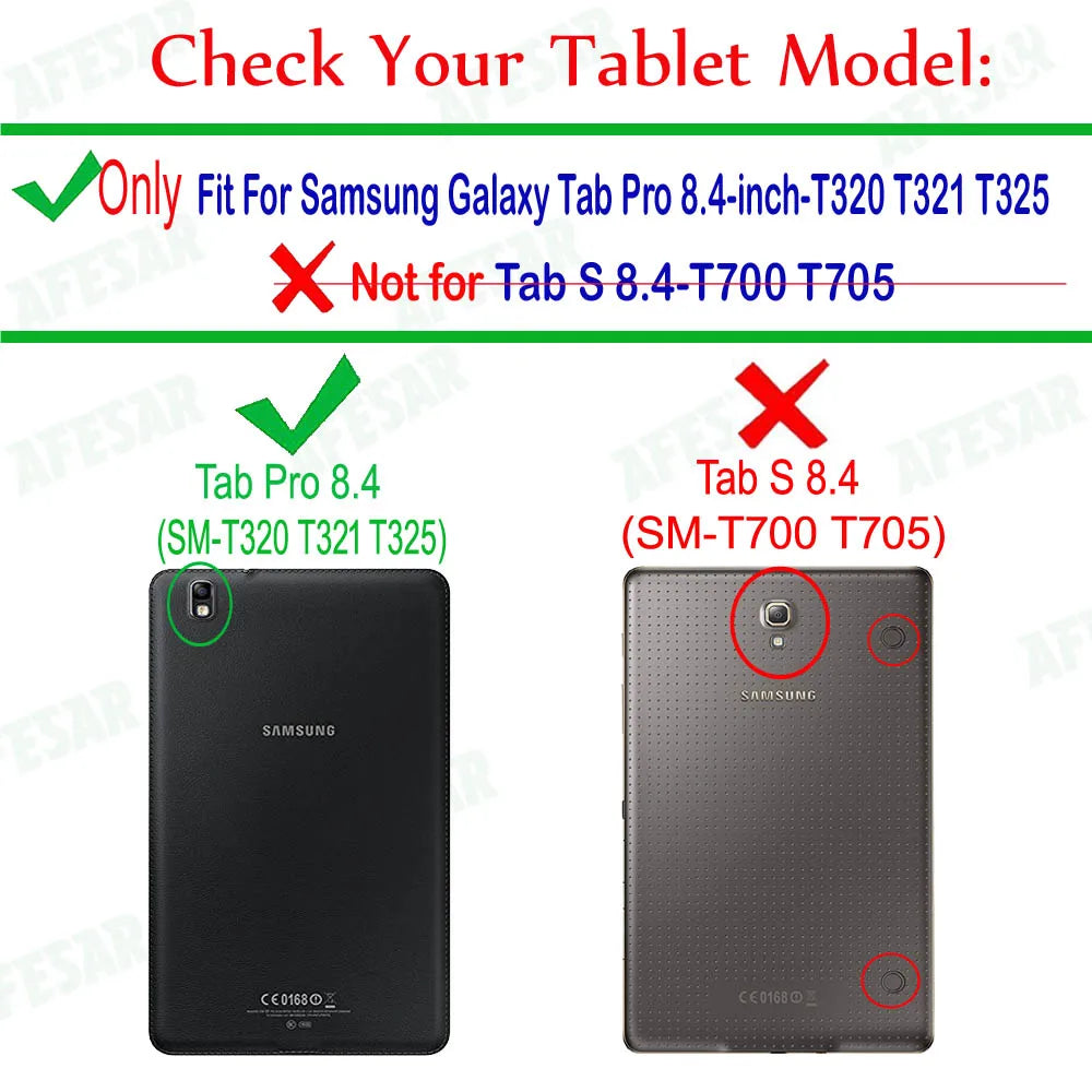360° Rotating Leather Case for Samsung Galaxy Tab Pro 8.4