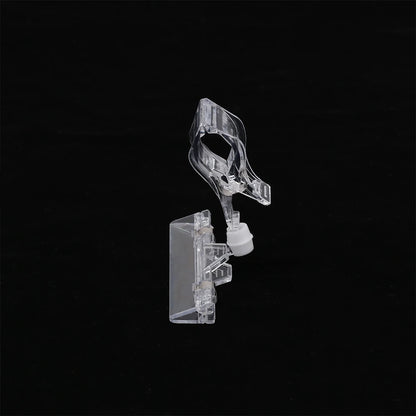 Transparent Plastic Shelf Sign Display Clip
