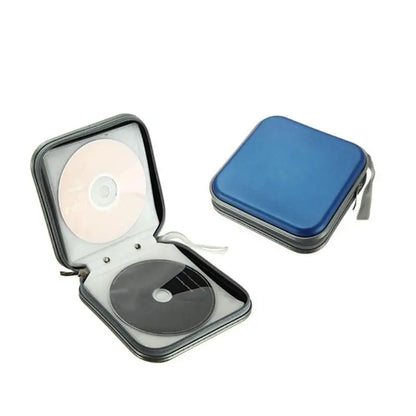 Portable 40Pcs Disc CD DVD Wallet Storage Organizer