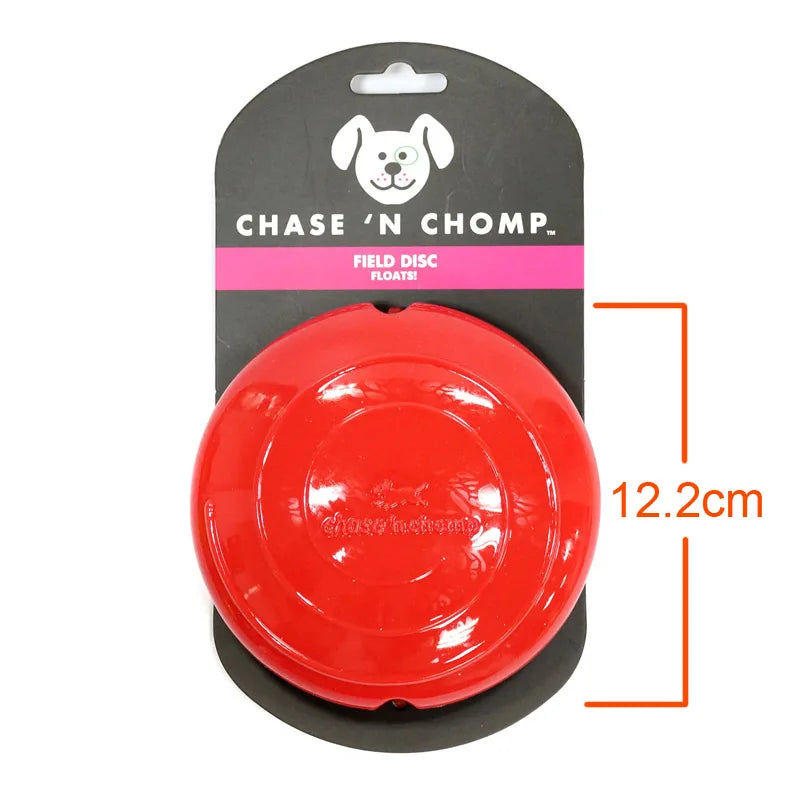 Interactive Squeaking Treat Dispensing Dog Disc
