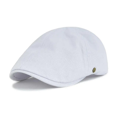 Cotton Newsboy Ivy Flat Cap