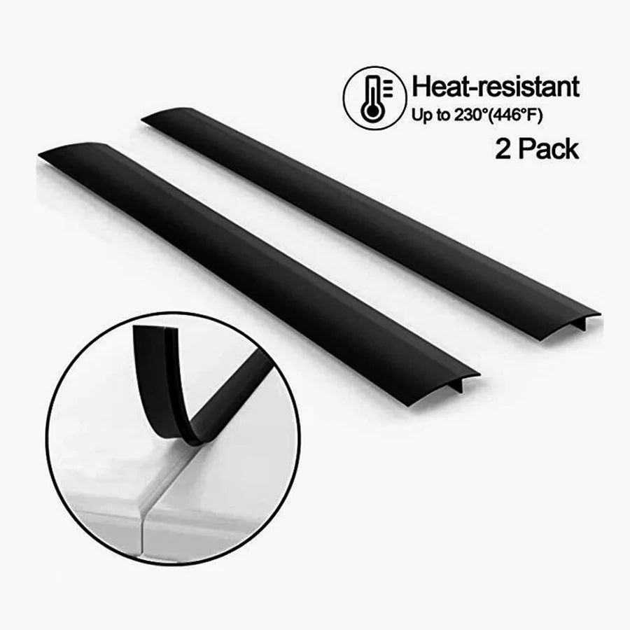 2 Packs Kitchen Stove Gap Filler Cover 21&25"