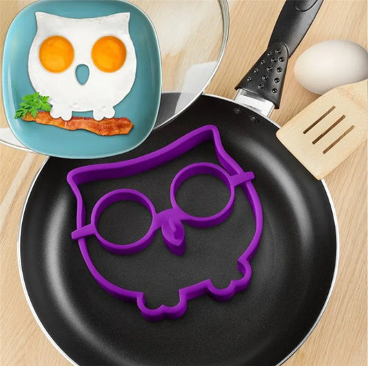 Silicone Owl Egg & Pancake Ring