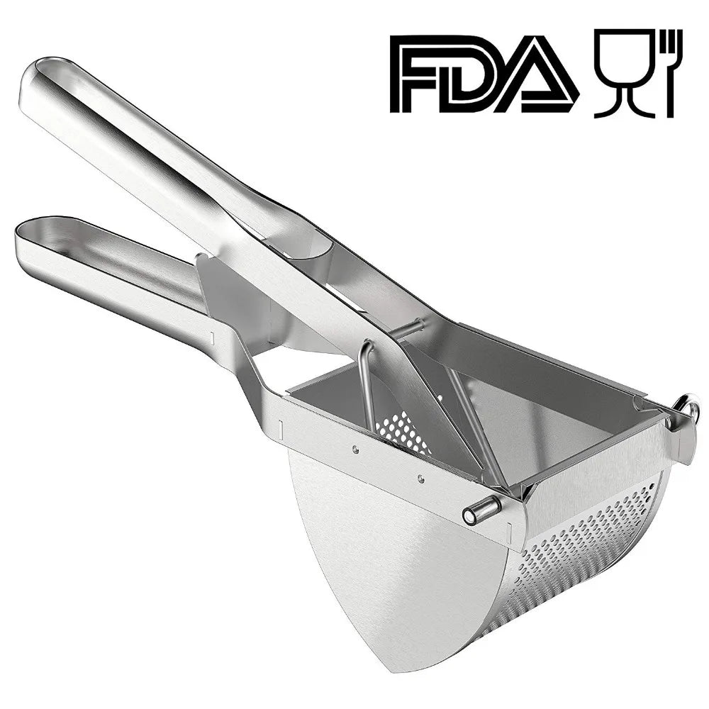 Stainless Steel Potato Ricer & Masher